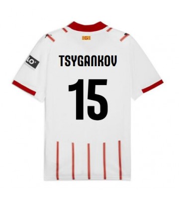 Girona Viktor Tsyhankov #15 Hemmatröja 2025-26 Kortärmad